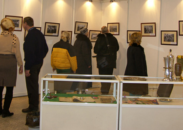 Экспозиция музея собаководства на интернациональной выставке собак «Огни Прикамья - 2011» 