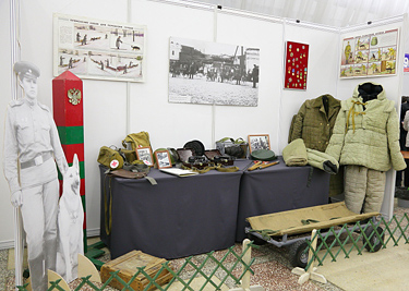 Историческая экспозиция музея на интернациональной выставке "Огни Прикамья - 2014"