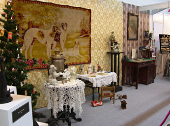Экспозиция музея на антикварном салоне, 2021