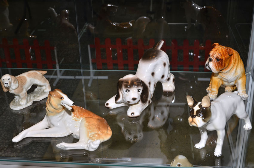 Историческая экспозиция музея собак к 90 летию собаководства ДОСААФ России